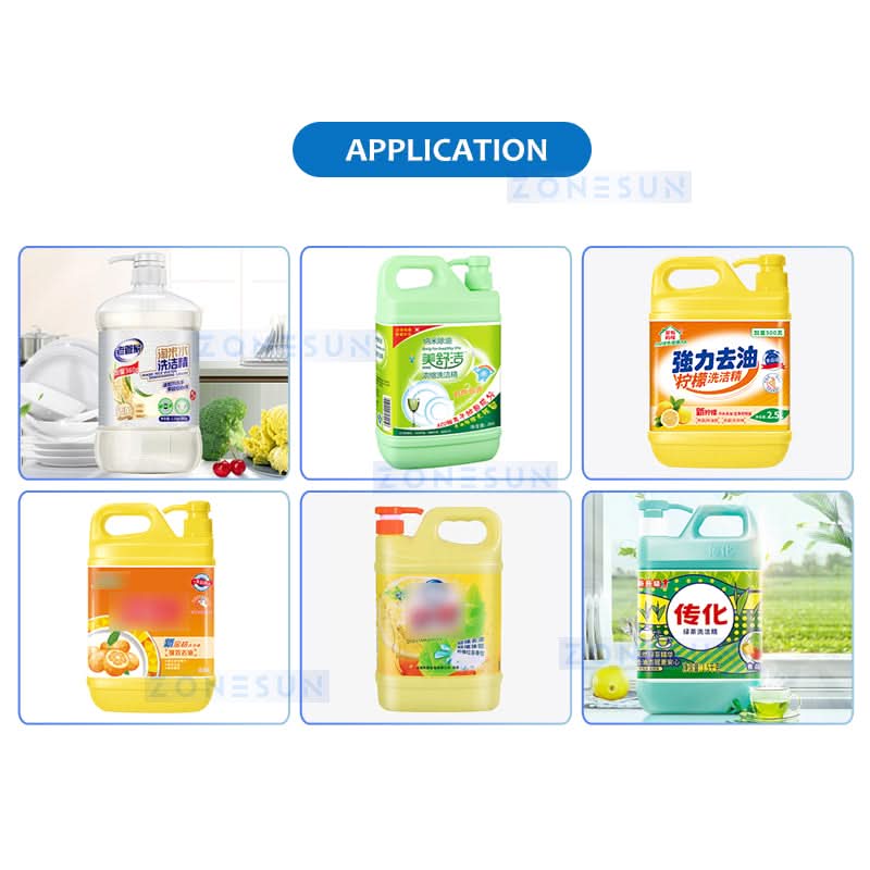 ZONESUN ZS-GTB12S Hot Melt Glue Labeling Machine for Square Bottles - Image 5