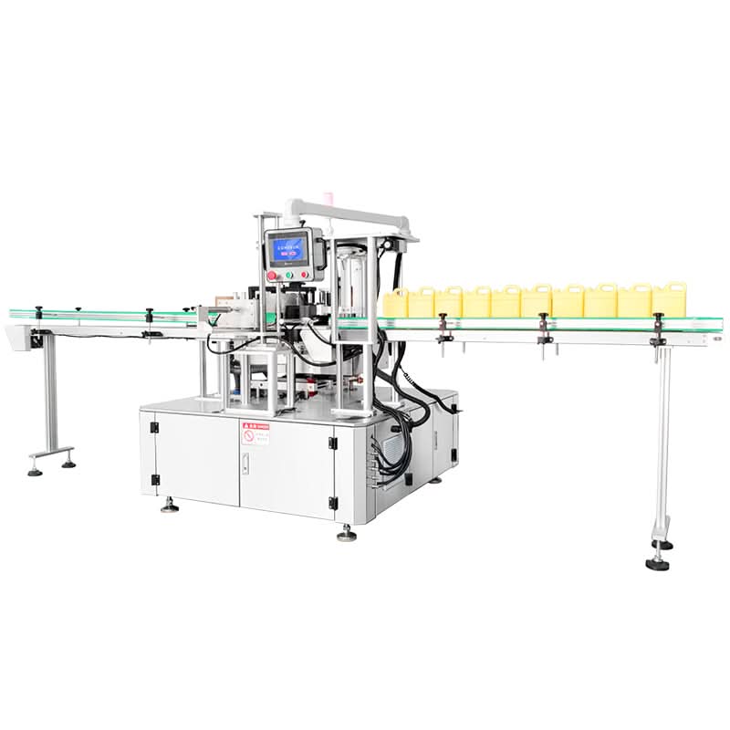 ZONESUN ZS-GTB12S Hot Melt Glue Labeling Machine for Square Bottles - Image 7