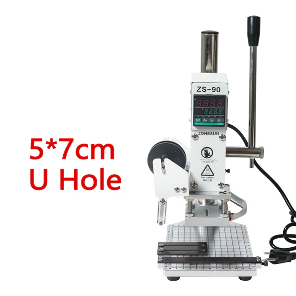 ZONESUN ZS‑90 Digital Hot Foil Stamping Machine for Leather & More - Image 11
