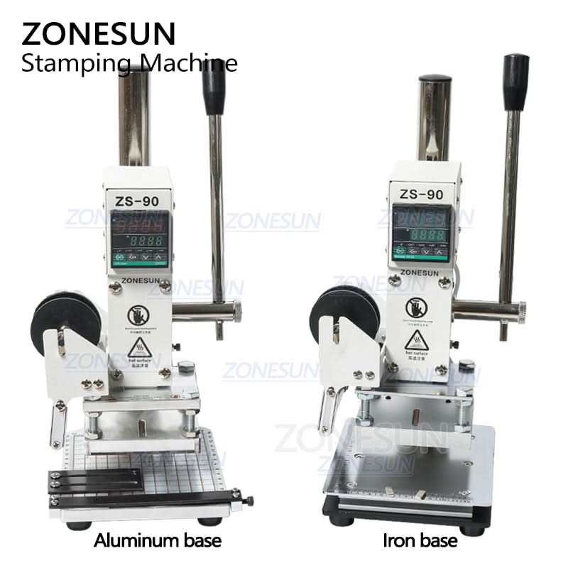 ZONESUN ZS‑90 Digital Hot Foil Stamping Machine for Leather & More - Image 5