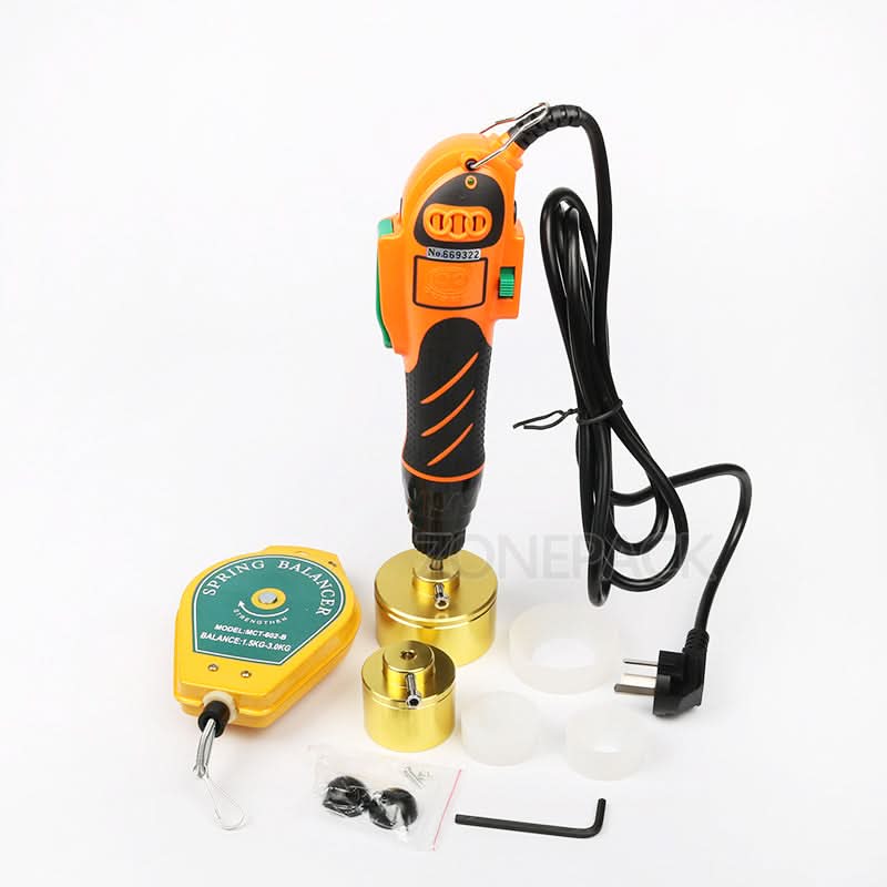 ZONESUN 100W Handheld Bottle Capper for 10–50mm Screw Caps - Image 3