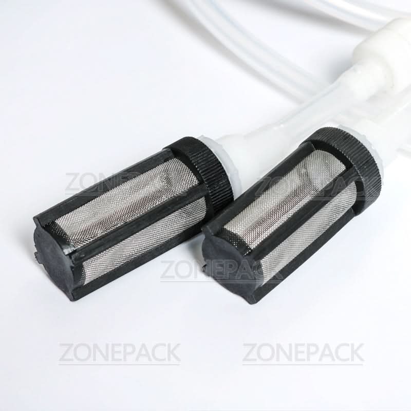 ZONEPACK 2‑Head Digital Peristaltic Pump Liquid Filling Machine 3‑2500ml - Image 3