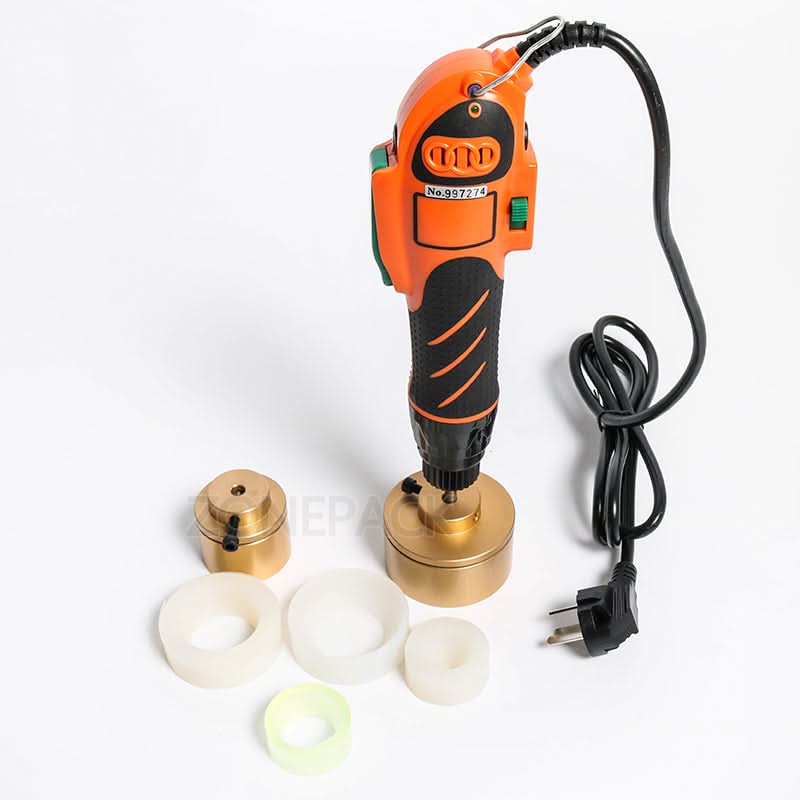 ZONESUN Handheld Electric Capping Machine for 28–38mm Security Ring Caps - Image 3