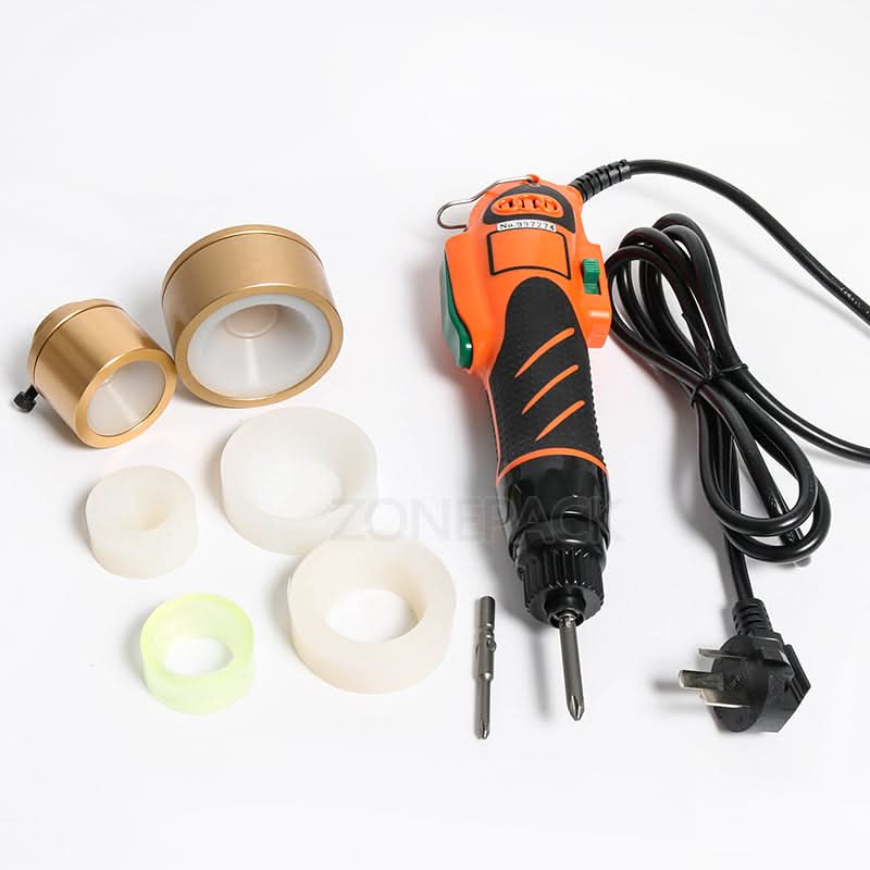 ZONESUN Handheld Electric Capping Machine for 28–38mm Security Ring Caps - Image 5