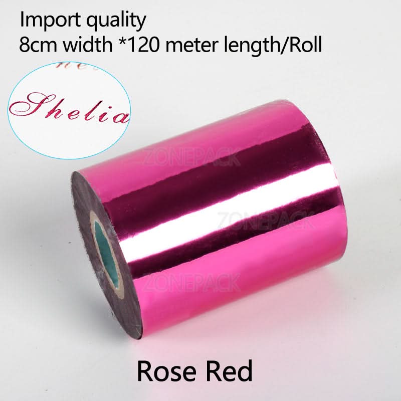 ZONESUN 8cm Hot Foil Stamping Paper Roll for Leather & Packaging Crafts - Image 13