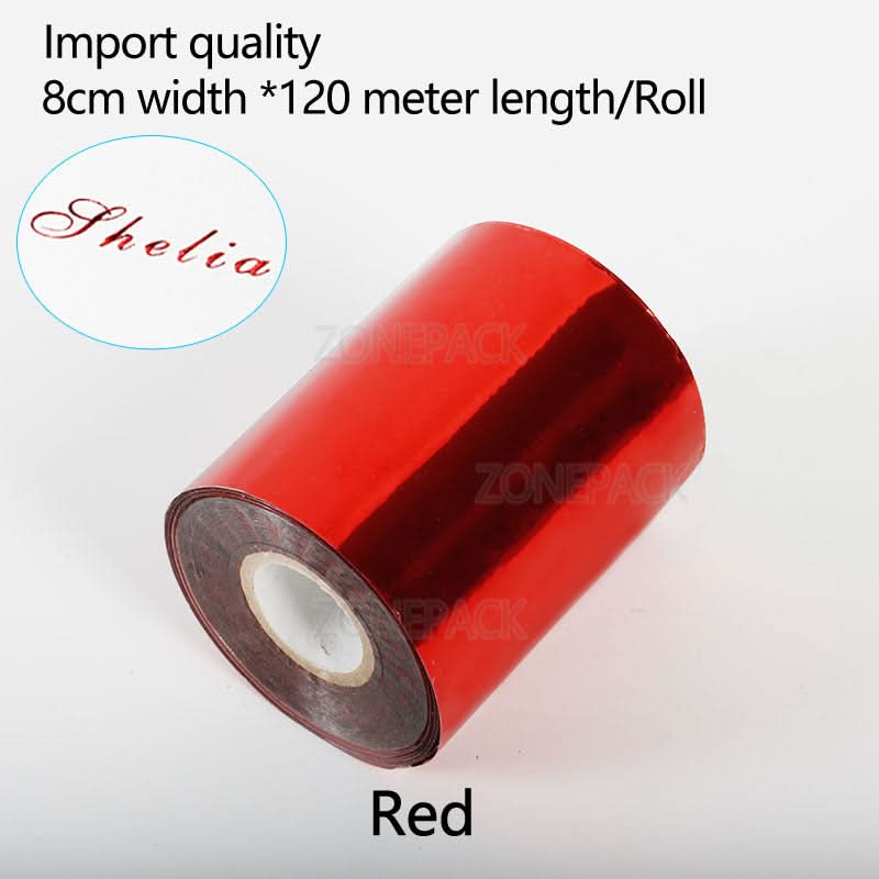 ZONESUN 8cm Hot Foil Stamping Paper Roll for Leather & Packaging Crafts - Image 15