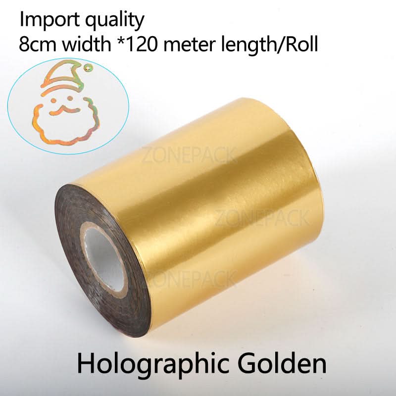 ZONESUN 8cm Hot Foil Stamping Paper Roll for Leather & Packaging Crafts - Image 6