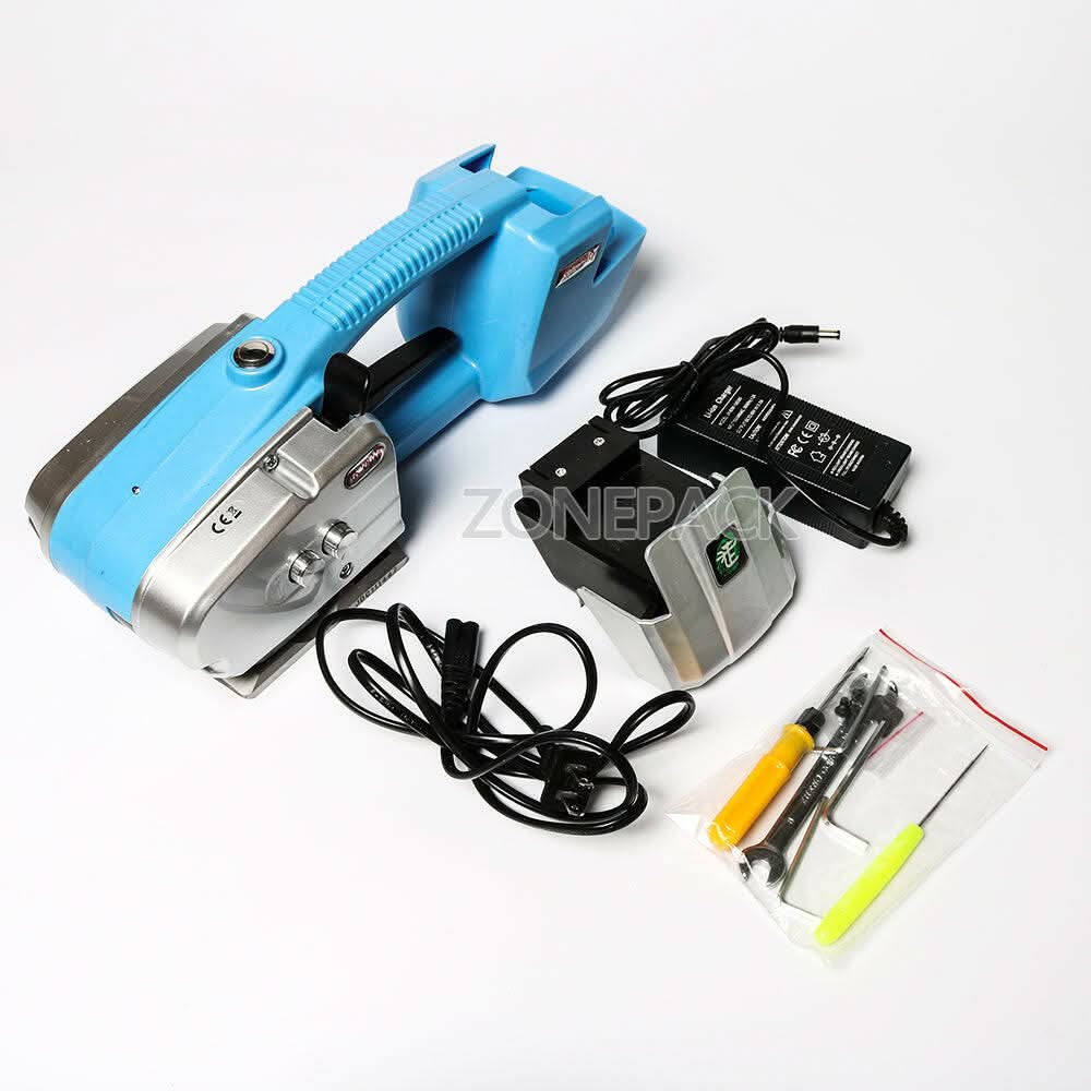 ZONEPACK 13–16mm Battery Strapping Tool for PET/PP – Electric Baler - Image 5