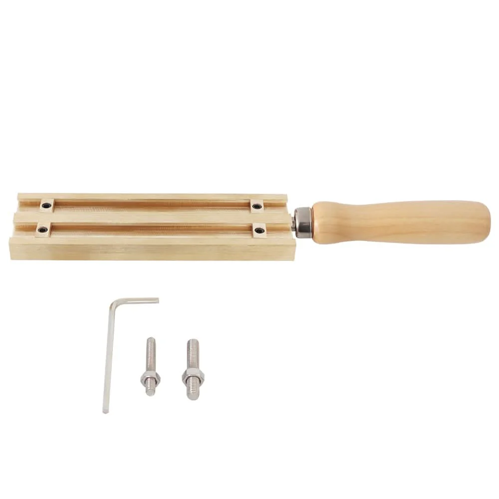 ZONESUN Letter Alphabet brass holder cropper bar 10cm 13cm long Tslot - Image 7