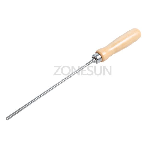 ZONESUN Custom Logo Wooden Handle Branding Iron for Leather & Wood - Image 15