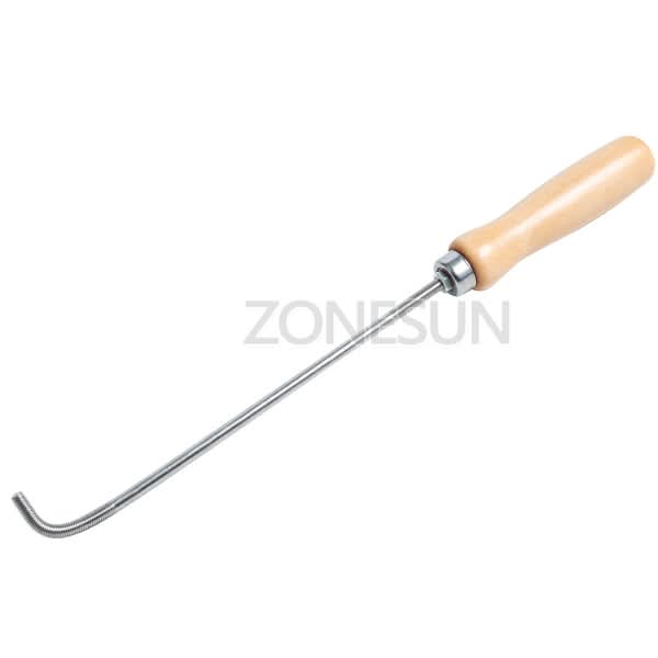 ZONESUN Custom Logo Wooden Handle Branding Iron for Leather & Wood - Image 16