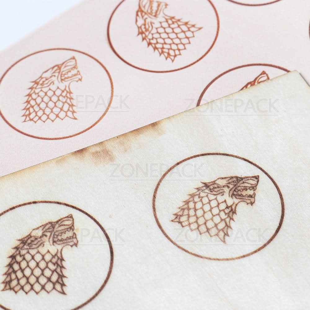 ZONESUN Custom Logo Wooden Handle Branding Iron for Leather & Wood - Image 9