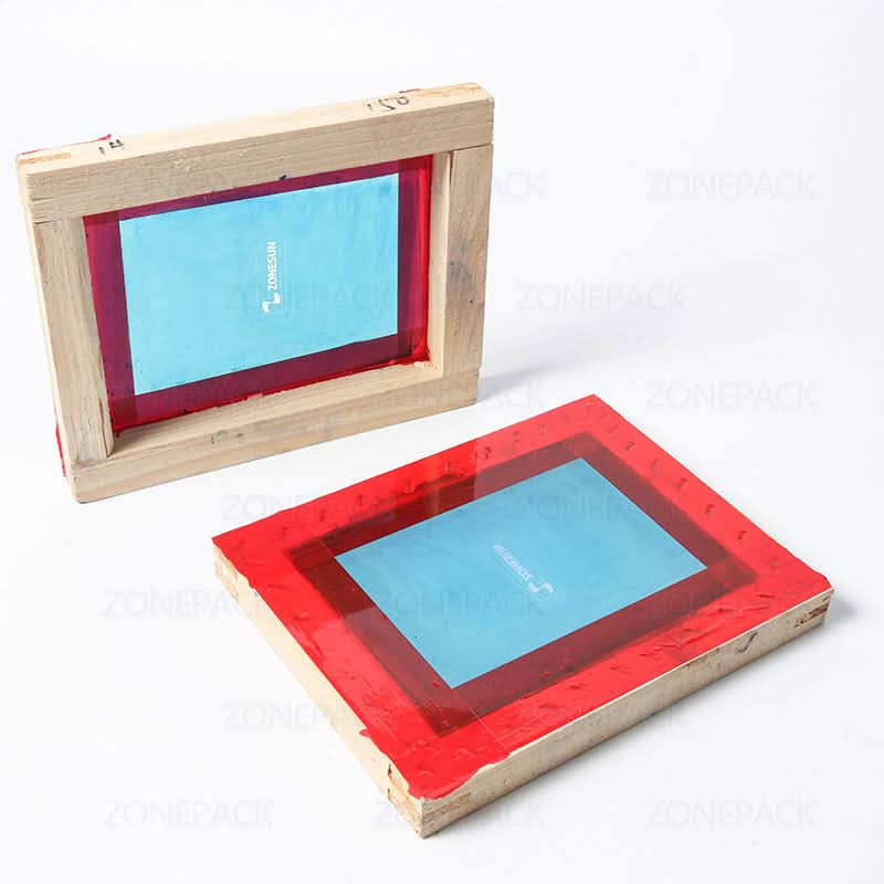 ZONEPACK Custom Wood Frame Silk Screen Printing for Logo & Design - Image 3