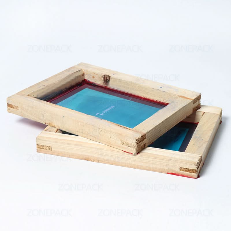 ZONEPACK Custom Wood Frame Silk Screen Printing for Logo & Design - Image 4