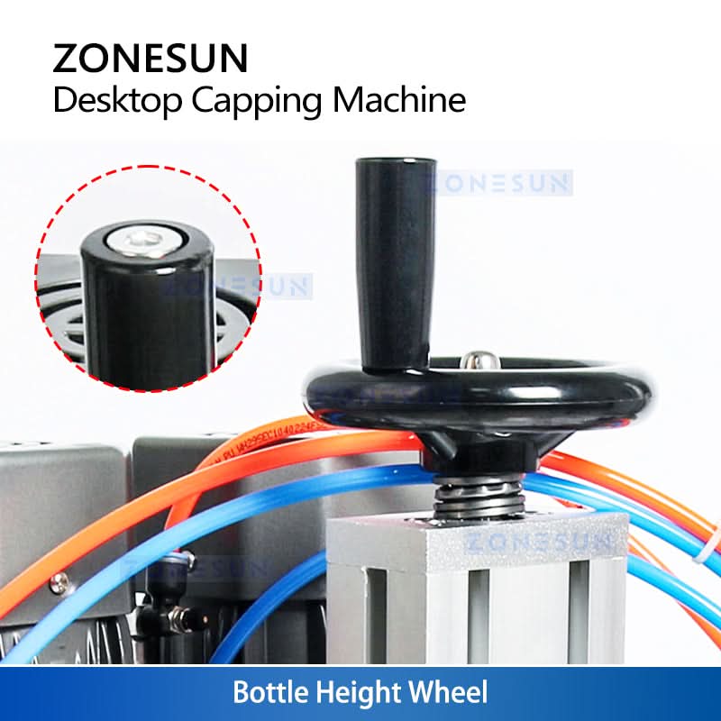 ZONESUN ZS-XG6100 Desktop Capping Machine for Pump & Spray Caps - Image 3