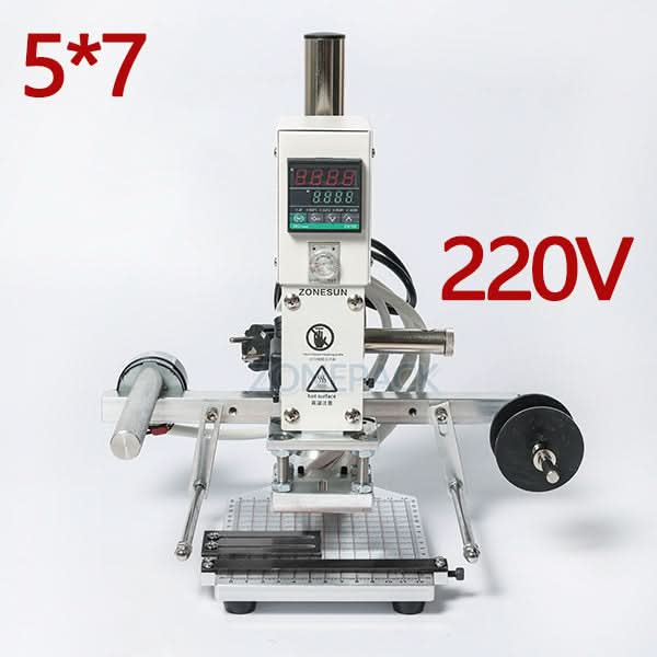 ZONESUN ZS-90A Hot Foil Leather Embossing Machine for DIY Crafts - Image 10