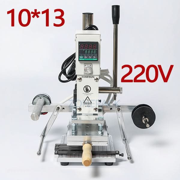 ZONESUN ZS-90A Hot Foil Leather Embossing Machine for DIY Crafts - Image 12