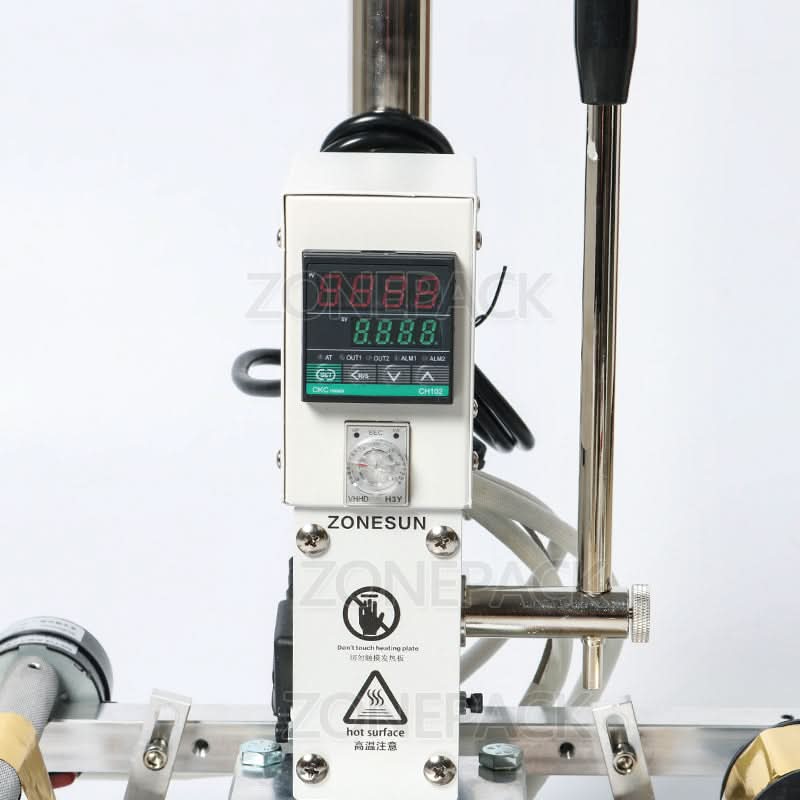 ZONESUN ZS-90A Hot Foil Leather Embossing Machine for DIY Crafts - Image 3