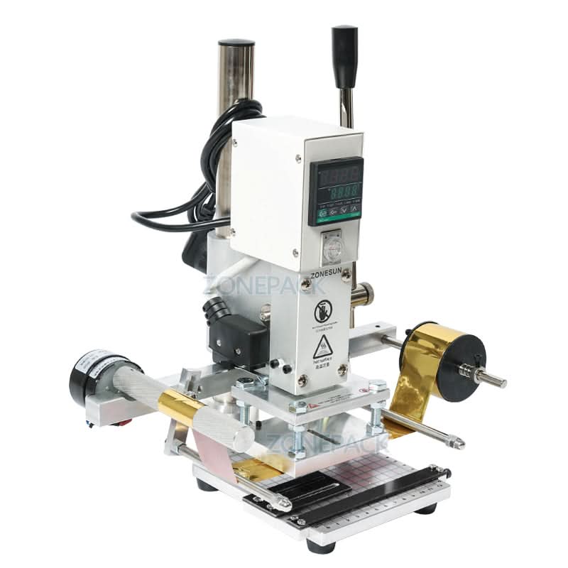 ZONESUN ZS-90A Hot Foil Leather Embossing Machine for DIY Crafts - Image 5