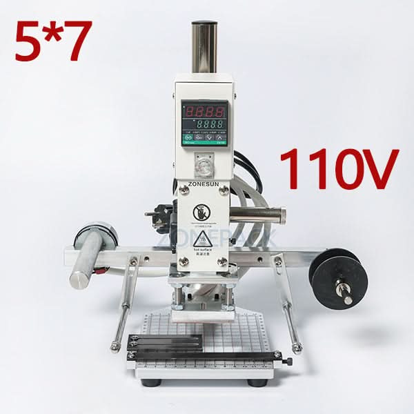 ZONESUN ZS-90A Hot Foil Leather Embossing Machine for DIY Crafts - Image 7