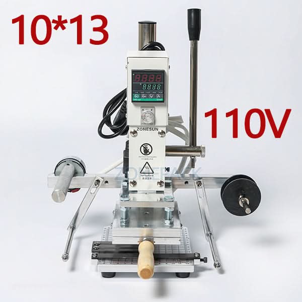 ZONESUN ZS-90A Hot Foil Leather Embossing Machine for DIY Crafts - Image 9