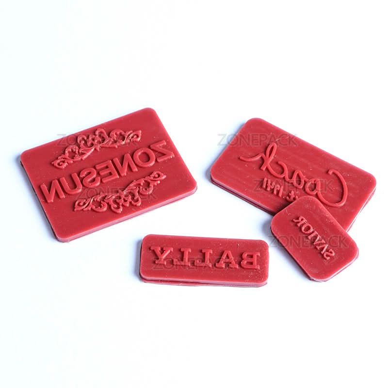 ZONESUN Silicone Logo Mold for Hot Foil Embossing on Plastic/Wood - Image 7