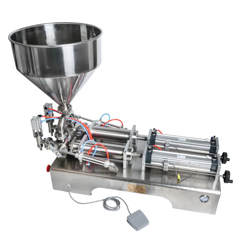 ZONESUN ZS-GT2 Pneumatic Paste Filling Machine with Hopper - Image 5