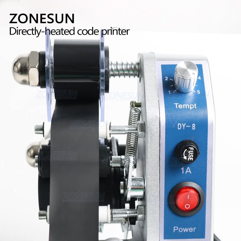 ZONESUN DY-8 Date Coding Printing Machine Hot Code Stamp Printer - Image 3