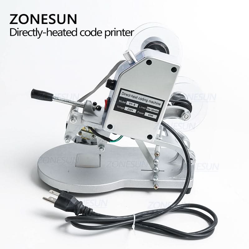 ZONESUN DY-8 Date Coding Printing Machine Hot Code Stamp Printer - Image 4