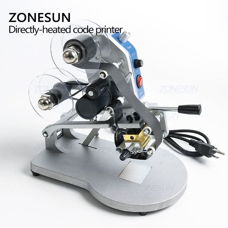 ZONESUN DY-8 Date Coding Printing Machine Hot Code Stamp Printer - Image 5