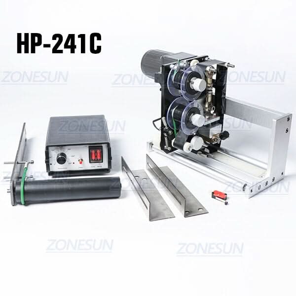 Hot stamp coder for printing dates and batch numbers. Compact, easy to install, and compatible with packing and sealing machines. Works on various materials. - Image 8