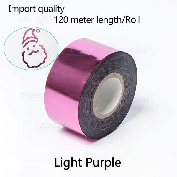 ZONESUN 120m Gold Silver Red Rose Hot Stamping Foil for Crafts & Packaging - Image 10