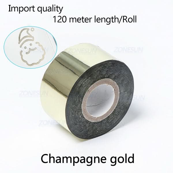 ZONESUN 120m Gold Silver Red Rose Hot Stamping Foil for Crafts & Packaging - Image 11