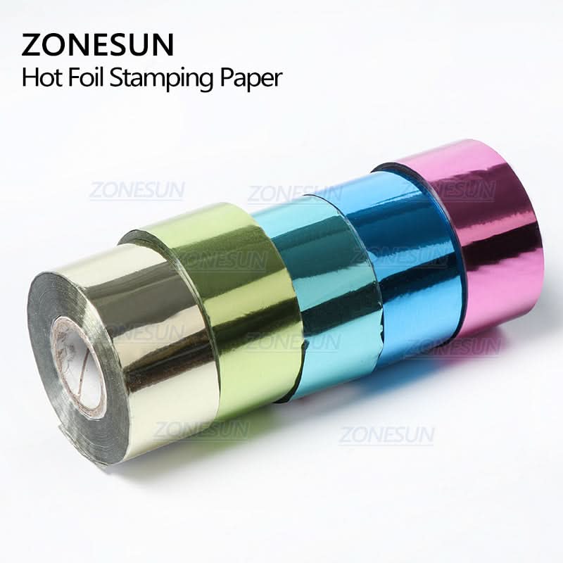 ZONESUN 120m Gold Silver Red Rose Hot Stamping Foil for Crafts & Packaging - Image 3