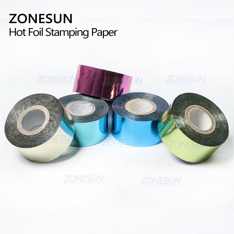 ZONESUN 120m Gold Silver Red Rose Hot Stamping Foil for Crafts & Packaging - Image 4