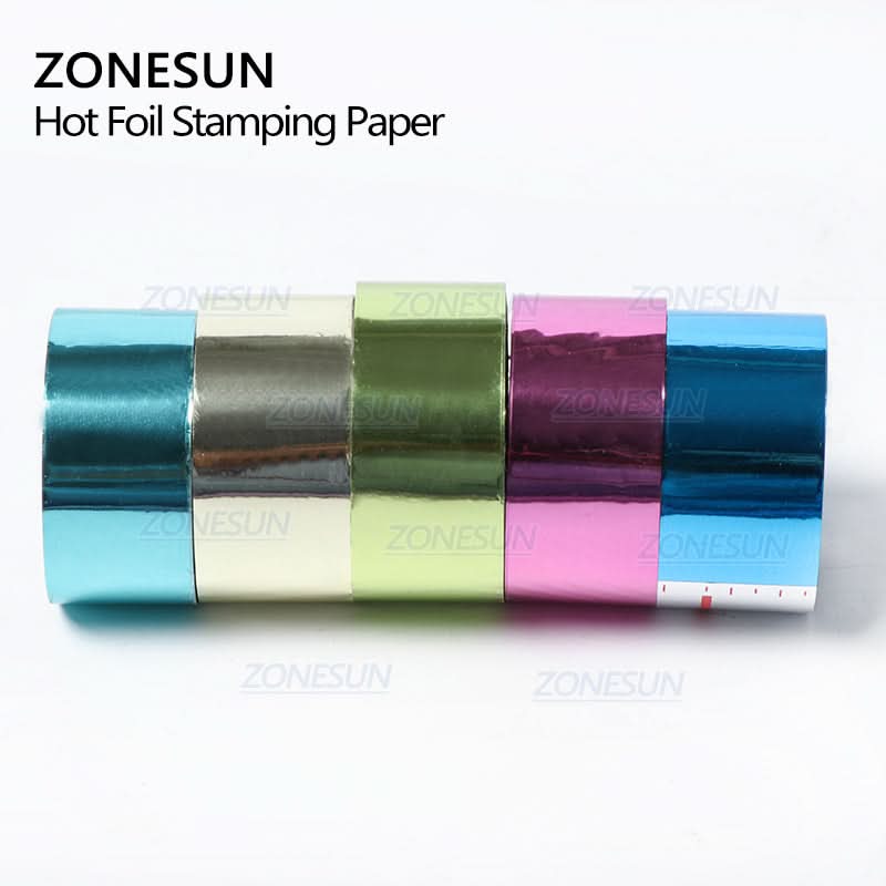 ZONESUN 120m Gold Silver Red Rose Hot Stamping Foil for Crafts & Packaging - Image 5