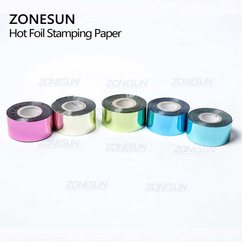 ZONESUN 120m Gold Silver Red Rose Hot Stamping Foil for Crafts & Packaging - Image 6
