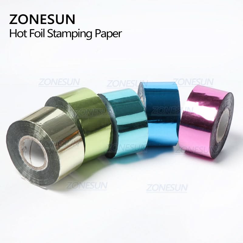 ZONESUN 120m Gold Silver Red Rose Hot Stamping Foil for Crafts & Packaging - Image 7