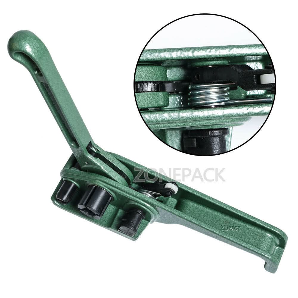ZONESUN Manual Tensioner Cord Strapping Machine PET PP Strap Size: 3/8"- 3/4" Max Tension 2000N - Image 6