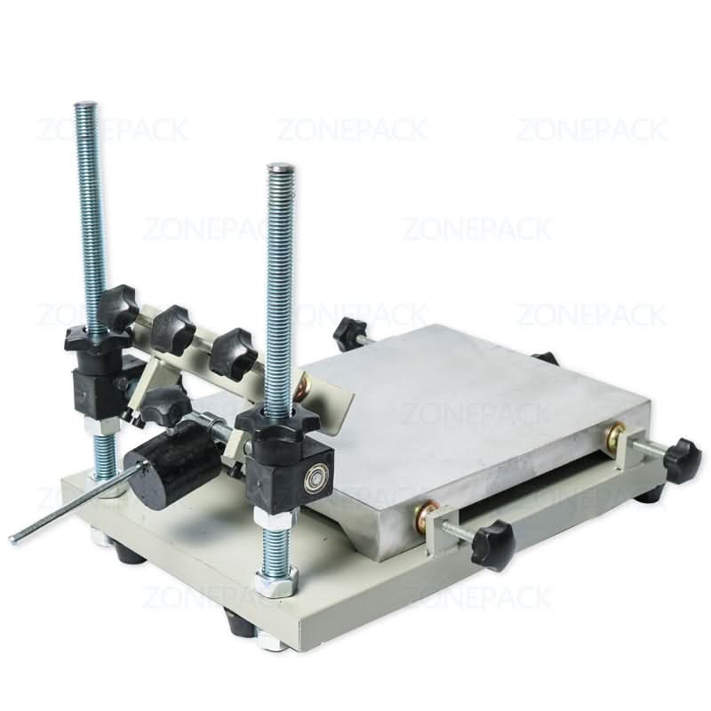 ZONEPACK High Precision Stencil Printer Silk Screen Printer SMT Solder Paste Silk Screen Printing Machine For Metal Plastic Wood - Image 4