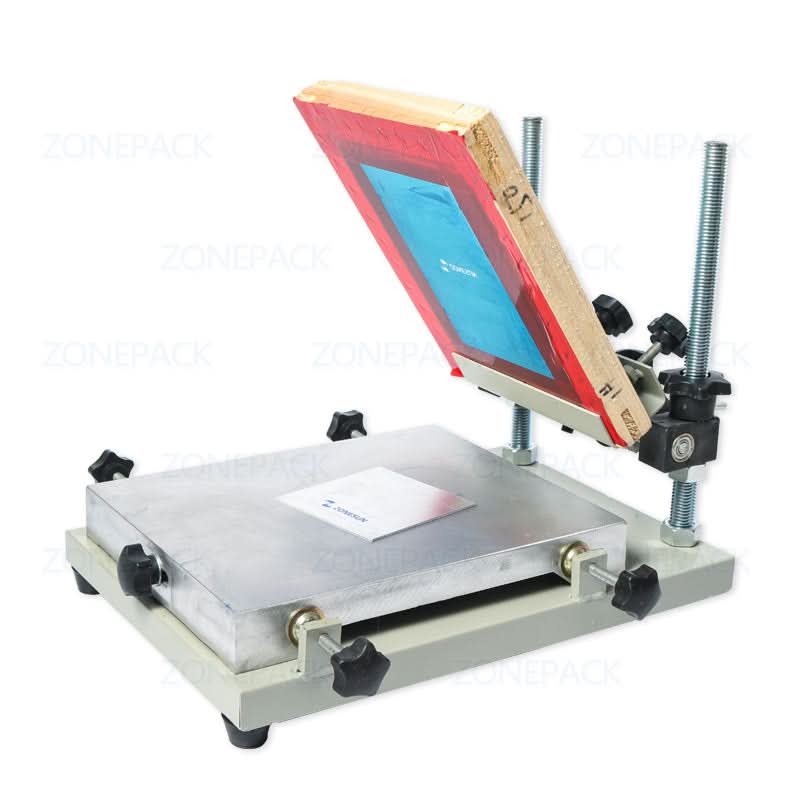 ZONEPACK High Precision Stencil Printer Silk Screen Printer SMT Solder Paste Silk Screen Printing Machine For Metal Plastic Wood - Image 5