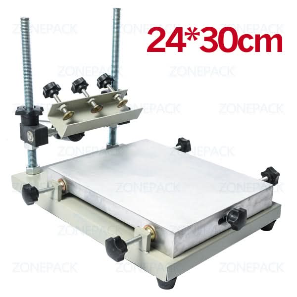 ZONEPACK High Precision Stencil Printer Silk Screen Printer SMT Solder Paste Silk Screen Printing Machine For Metal Plastic Wood - Image 7