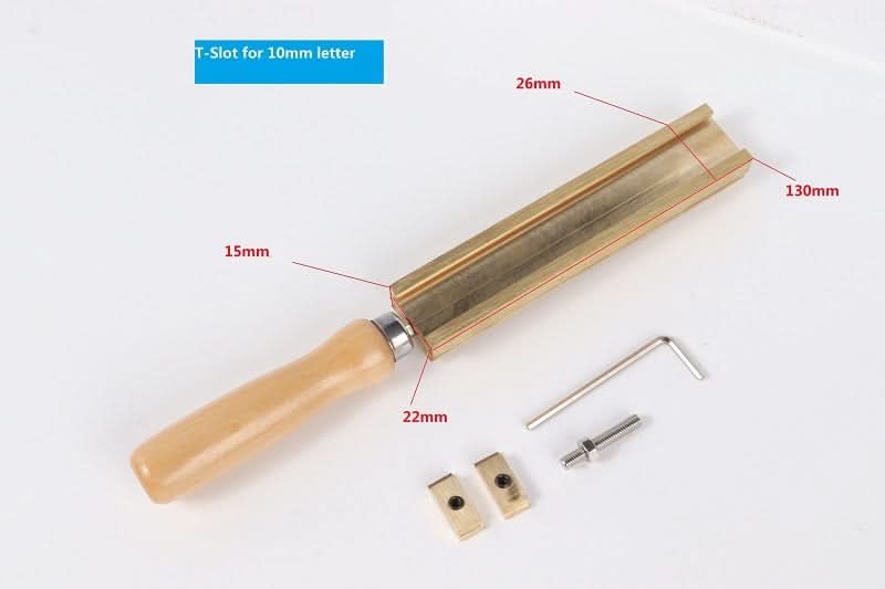 ZONESUN Hot Foil Stamping Spare Parts Heating Element Pencil Jig Foil Holder T-slot - Image 24