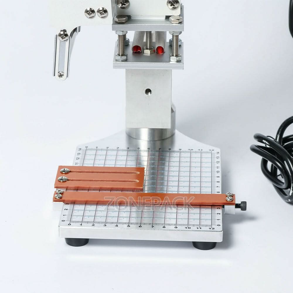ZONEPACK Hot Foil Stamping Machine for Leather Shoe Logo Embossing - Image 3