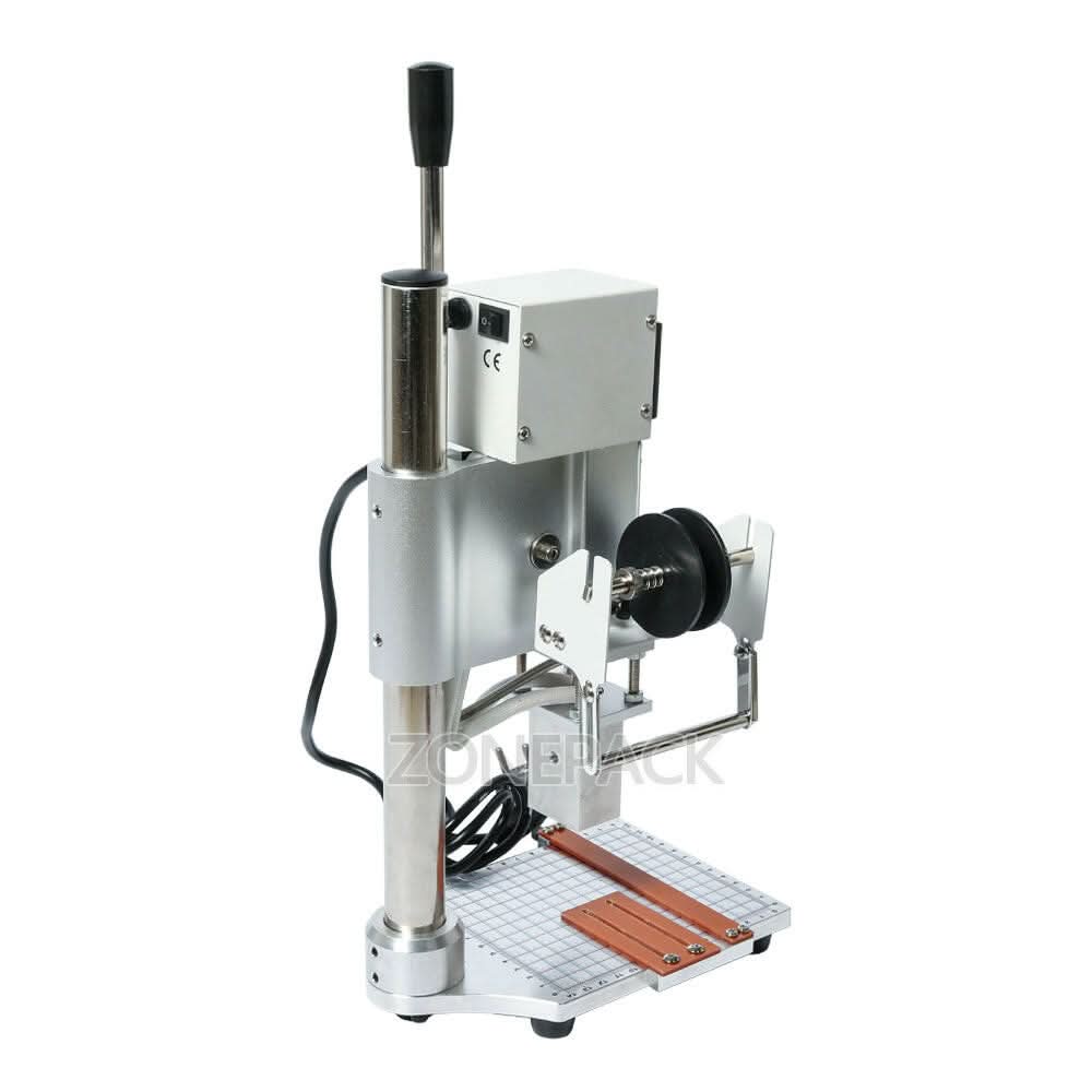ZONEPACK Hot Foil Stamping Machine for Leather Shoe Logo Embossing - Image 6