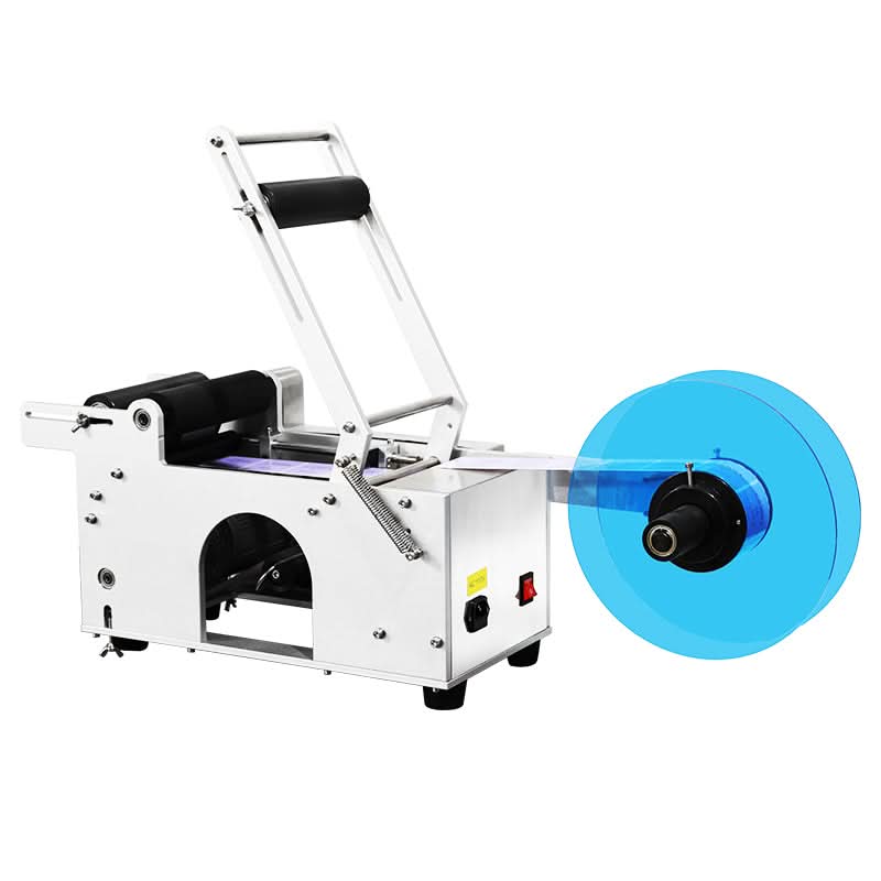 ZONESUN LT-50 Semi Automatic Electric Round Bottle Labeling Machine - Image 7