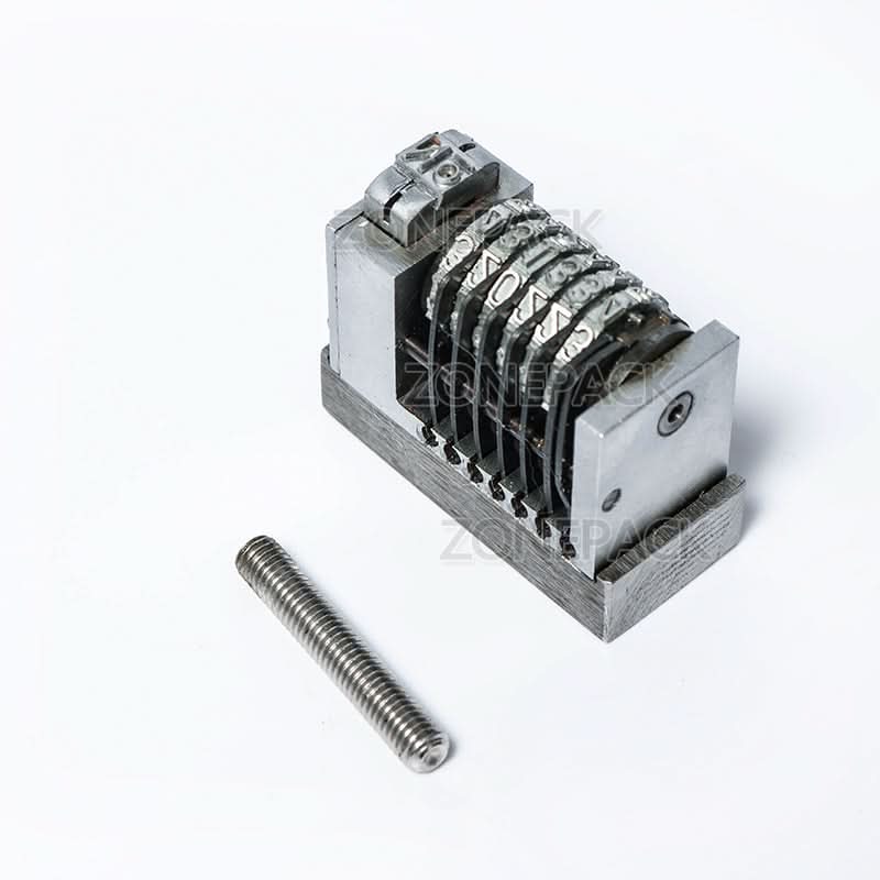 ZONESUN Manual Hot Stamping Printer Accessory Thermal Ribbon Dialing Coding Tool Parts Production Number Coupon Print - Image 5