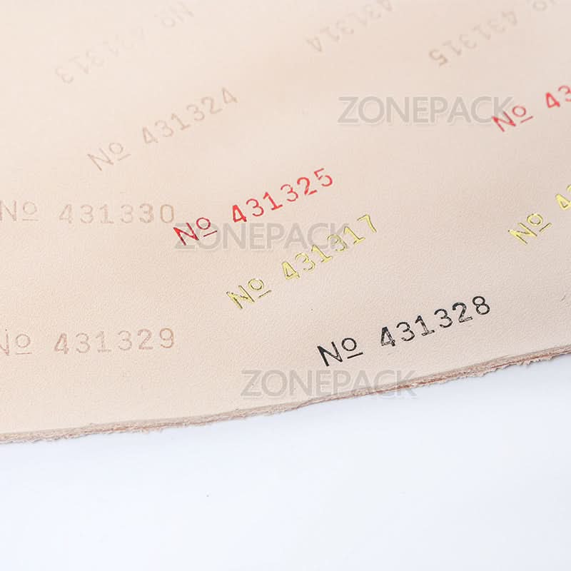 ZONESUN Manual Hot Stamping Printer Accessory Thermal Ribbon Dialing Coding Tool Parts Production Number Coupon Print - Image 6