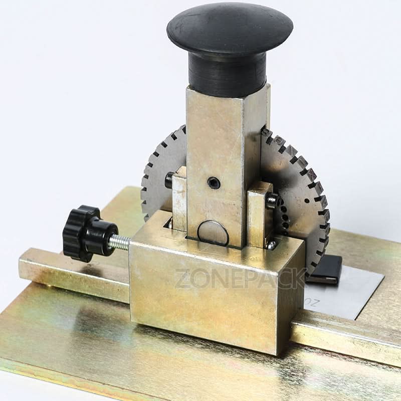 ZONESUN ZS-JTK508 Manual Metal Stamping Machine for Tags - Image 3