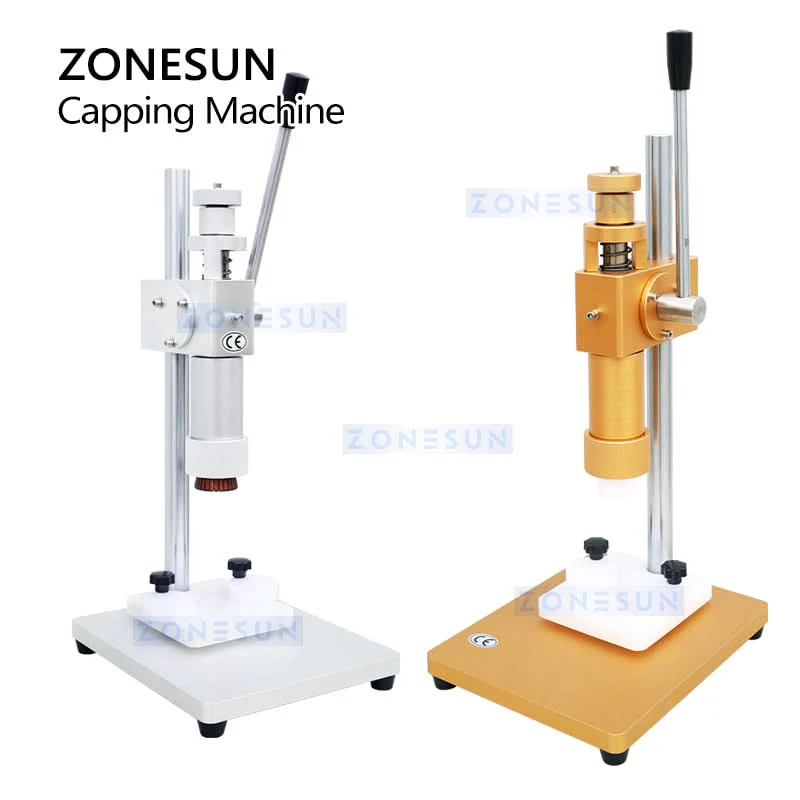 ZONESUN ZS-TYG2 Manual Perfume Crimping Machine Spray Bottle Crimper - Image 6